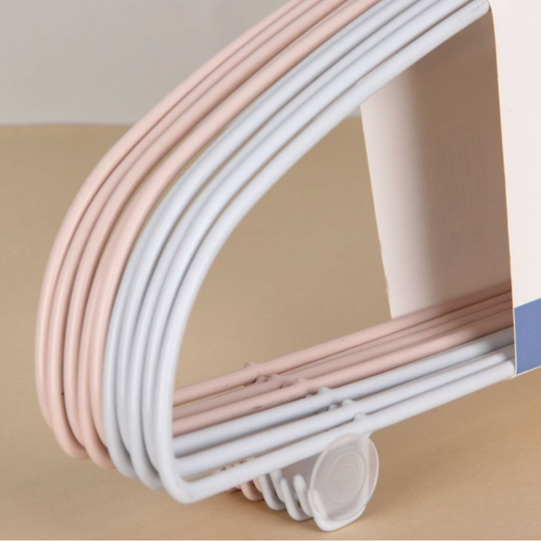 Plastic dipping anti-bulge hanger thickened non-marking hanger household anti-slip hanger clothes brace wet and dry hanger