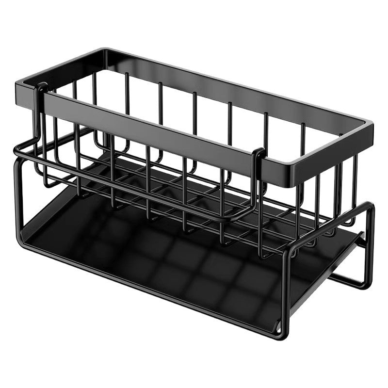 Kitchen shelves, rag storage, drain rack, sink side, kitchen supplies, rag storage rack, drain basket, no punching