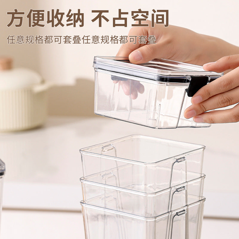 Sealed jars can be stacked for food, grains, storage boxes, sealed boxes, storage jars, kitchen tangerine peel and noodle storage jars